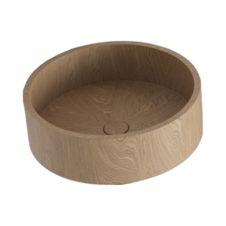 Деревянная раковина Circle, The LoftLab, 40x40x14 - фото 36515