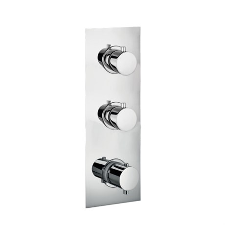 962385XX Palazzani MIDI внешняя часть термостатического смесителя для душа на 2 потребителя, 1/2” 962385XX - фото 39072