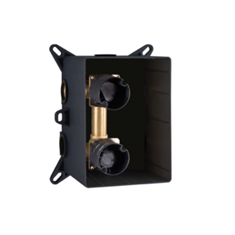 99577002 Palazzani встроенная часть смесителя для душа на 2 потребителя 99577002 - фото 39148