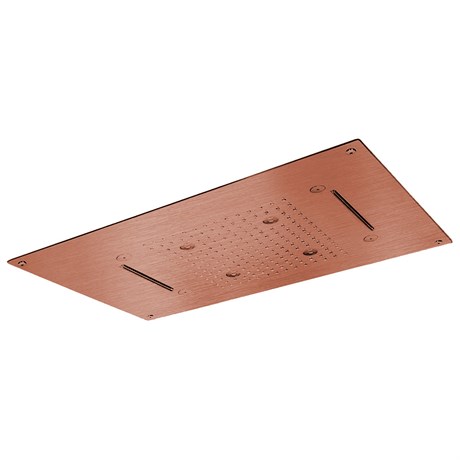 SF005DXX AQUAelite Rock верхний душ потолочного крепления с 3-мя режимами, 700x400 мм SF005DXX - фото 39223