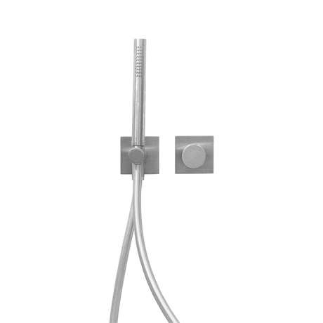 RU161BXX AQUAelite Push Me внешняя часть ручного душа с запорным вентилем, 3/4" RU161BXX - фото 43284