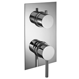 12213210+99274410 Palazzani Idrotech встроенный смеситель для душа на 4 потребителя, 1/2", комплект