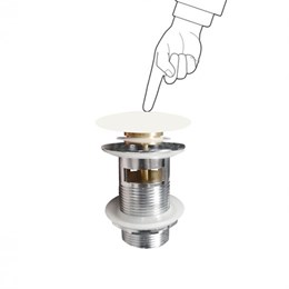 PCCNEW Althea донный клапан Click-Clack с керамической крышкой