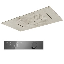 KT036AXX AQUAelite SPA Home верхний душ потолочного крепления с 4-мя режимами, 850x540 мм KT036AXX