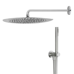KT028E03Q AquaElite, комплект для душа с гарнитуром, 250 мм