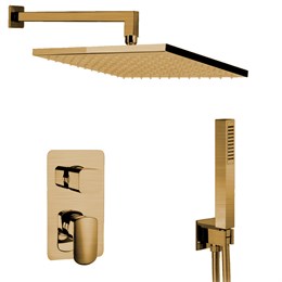 IF188_50 Palazzani Mis Встроенный смеситель для душа + душевой гарнитур + верхний душ 56225350 + 99573502 + 9910B350 + 99100650 + 99110650 + 9926A950 + 99582650