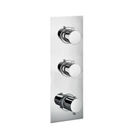 962385XX Palazzani MIDI внешняя часть термостатического смесителя для душа на 2 потребителя, 1/2” 962385XX