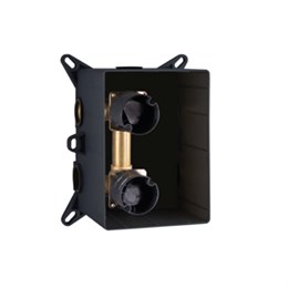 99577002 Palazzani встроенная часть смесителя для душа на 2 потребителя 99577002