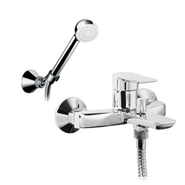 68101210 Palazzani QI настенный смеситель для ванны и душа с гарнитуром 68101210