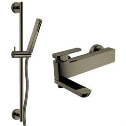 IF008_XX Palazzani Mis Настенный смеситель для ванны и душа+душевой гарнитур 561154 + 991106 + 992086 + 991006
