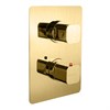 922427XX Palazzani встроенный термостатический смеситель для душа на 2 потребителя, 3/4", комплект - фото 22241