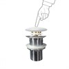 PCCNEWNTP Althea донный клапан Click-Clack с керамической крышкой для раковин без перелива - фото 22709