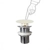 PCCNEWNTP Althea донный клапан Click-Clack с керамической крышкой для раковин без перелива - фото 22711