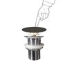 PCCNEWNTP Althea донный клапан Click-Clack с керамической крышкой для раковин без перелива - фото 22713
