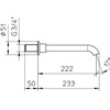 IF035 Palazzani Встроенный смеситель для душа + душевой гарнитур + верхний душ - фото 24092