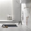 IF084 AQUAelite INstile Встроенный смеситель для ванны и душа + душевой гарнитур + верхний душ - фото 24612