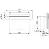 IF108 AQUAelite Встроенный термостатический смеситель для душа  + душевой гарнитур + верхний душ + каскадный излив - фото 27219