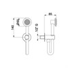 SD028AXX AquaElite душевой гарнитур из латуни - фото 36216