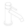 RU620EXX AQUAELITE смеситель для раковины Metal 316 - фото 37284
