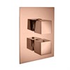 IF122_XX Palazzani Встроенный термостатический смеситель для душа + душевой гарнитур + верхний душ 412606 + 99277310 + 995826 + 9926A9 + 9910U5 - фото 38293