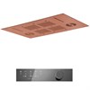 KT035AXX AQUAelite SPA Home верхний душ потолочного крепления с 4-мя режимами, 850x540 мм KT035AXX - фото 40357