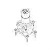 AC031X00Q монтажный комплект для отдельностоящей душевой системы AC031X00Q - фото 43266