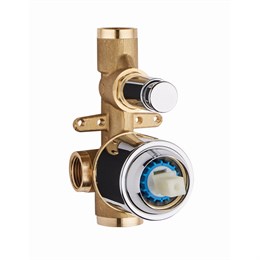 Встроенные смесители для душа - встроенные части